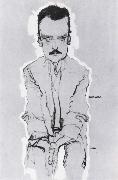 Egon Schiele Portrait of eduard kosmack France oil painting artist